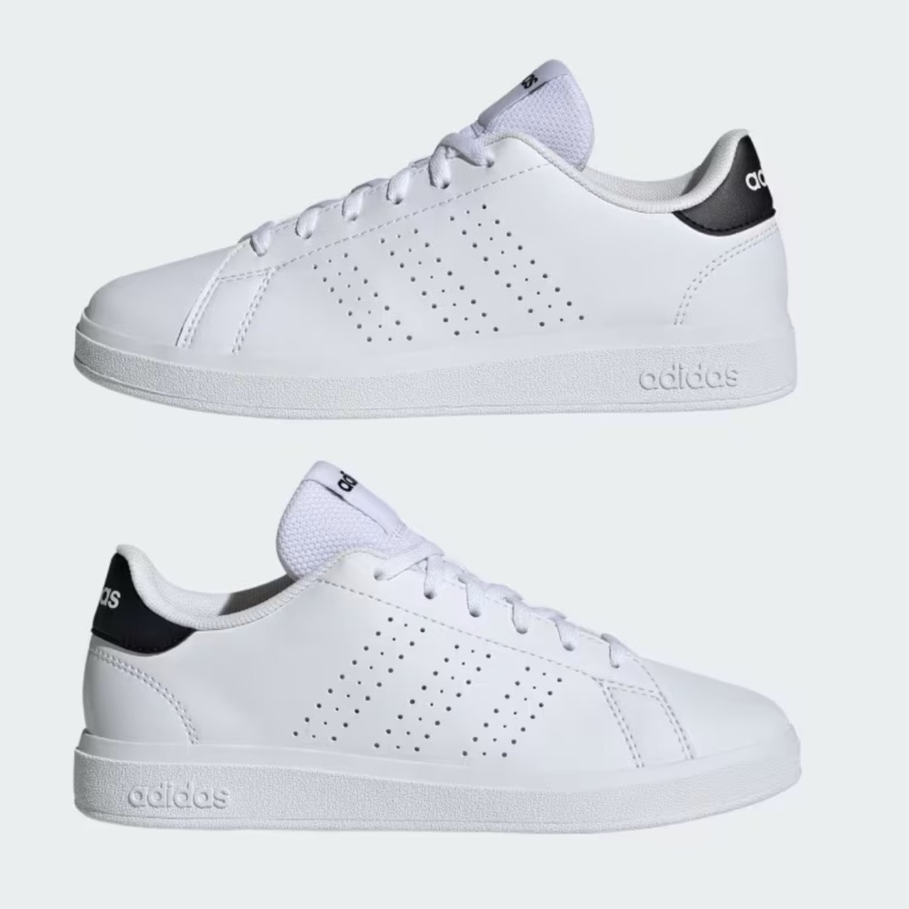 NIB ADIDAS ADVANTAGE BASE 2.0 SHOES KIDS - SIZE 4